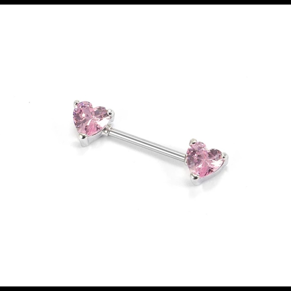 NWOT Heart Nipple Ring